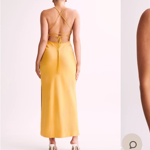 NWT | Sydney Straight Neck Slip Maxi Dress - Picture 2 of 2